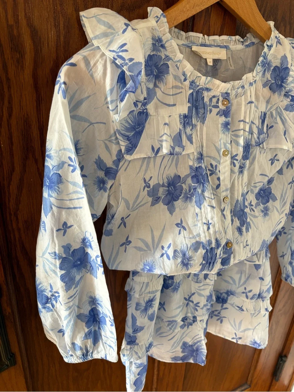 LoveShackFancy Girls Matching Set Top Skirt Size 12 Like New